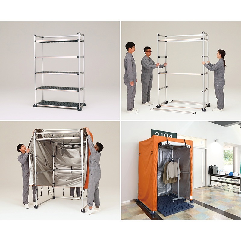 サカセ化学工業 METAMO メタモプラス ラックタイプ ブラック ME-RK0BZ0A 組立有り