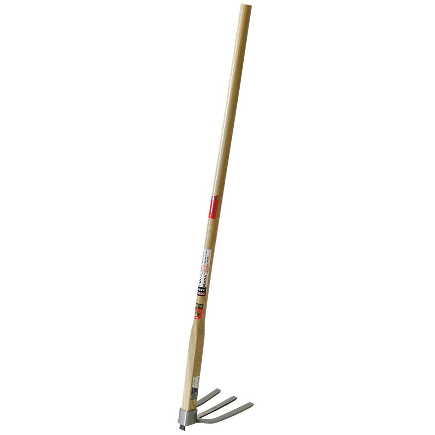 金象 ステン三本鍬 1050 タモ柄付