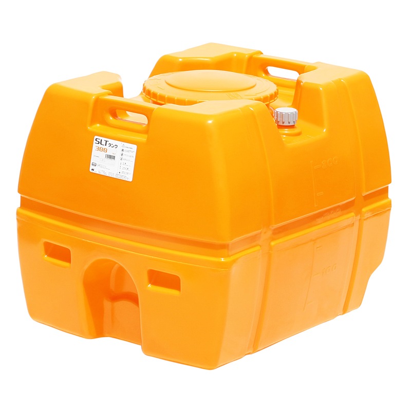 スイコー SLTタンク SLT-300 容量300L オレンジ 液体運搬用 スーパーローリータンク