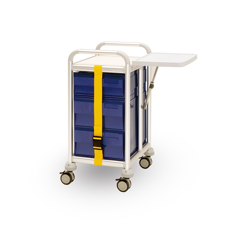 サカセ化学工業 METAMO メタモプラス トランクタイプ ME-TRD1 3段引き出し