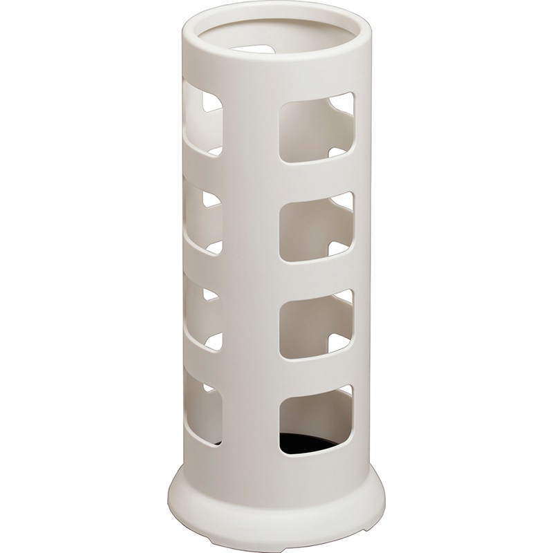 小原産業 傘立て 丸型8本 ホワイト UB322
