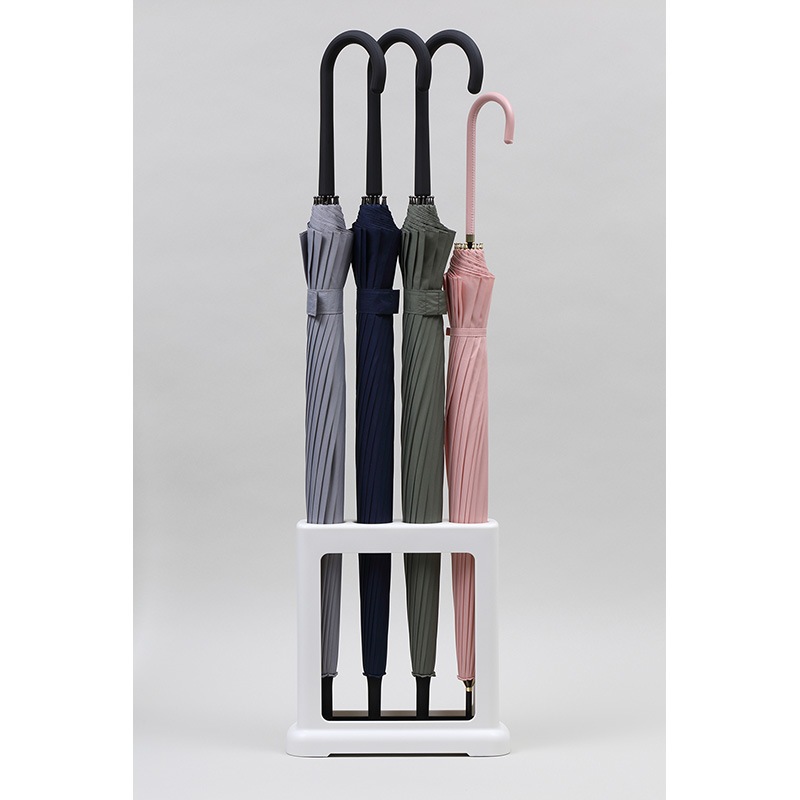 小原産業 傘立て 直列4本 ホワイト UB142