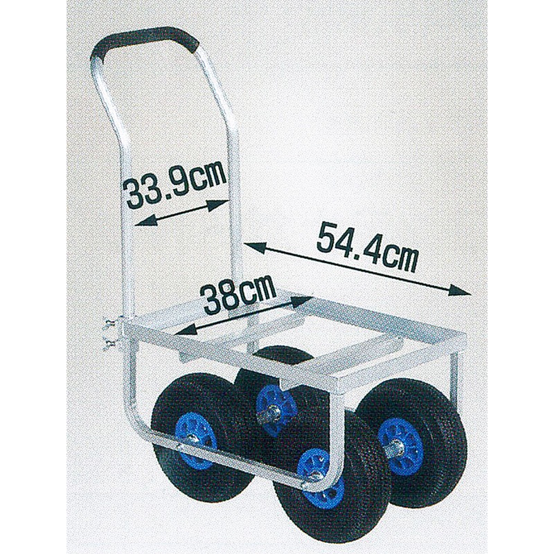 ハラックス 愛菜号 アルミ製ハウスカー コンテナ1個用 大きいタイヤ仕様 CH-500-35T エアータイヤ