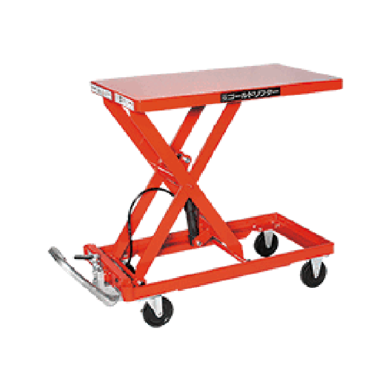 東正車輛 ゴールドリフター 油圧・脚踏式 台車式ハンドルレス GLH-120HL