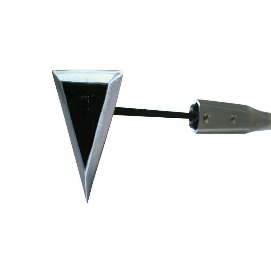 金象 野菜畑のスリム三角ホー 鋼付