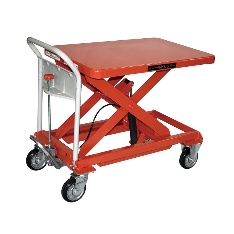 東正車輛 ゴールドリフター 油圧・脚踏式 台車式スタンダード GLH-500M