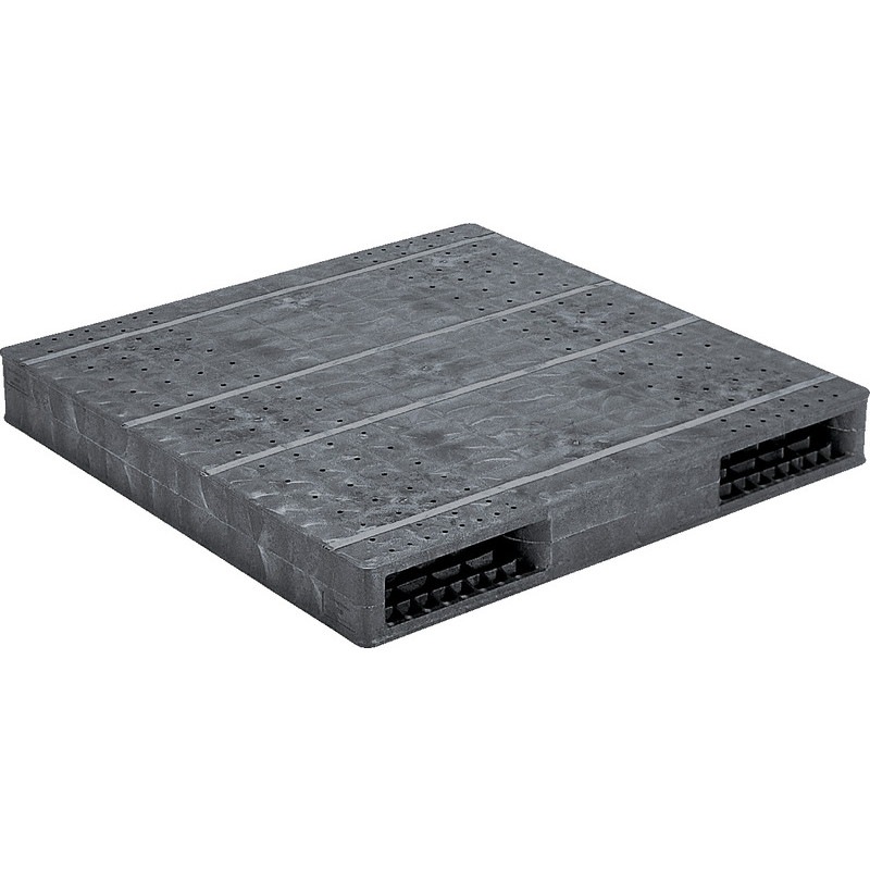 三甲 サンコー プラスチックパレット2方差し両面使用型 R2-1212F グレー