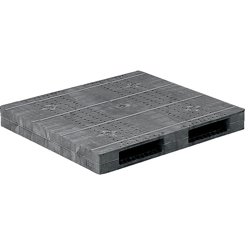 三甲 サンコー プラスチックパレット2方差し両面使用型 R2-1213F グレー
