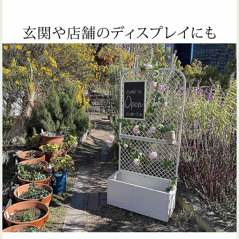 住まいスタイル プランターBOX付きフェンス TWILL ツイル TW001BLU