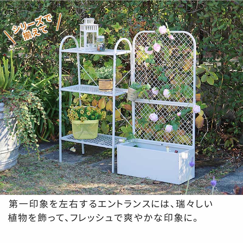 住まいスタイル プランターBOX付きフェンス TWILL ツイル TW001BLU