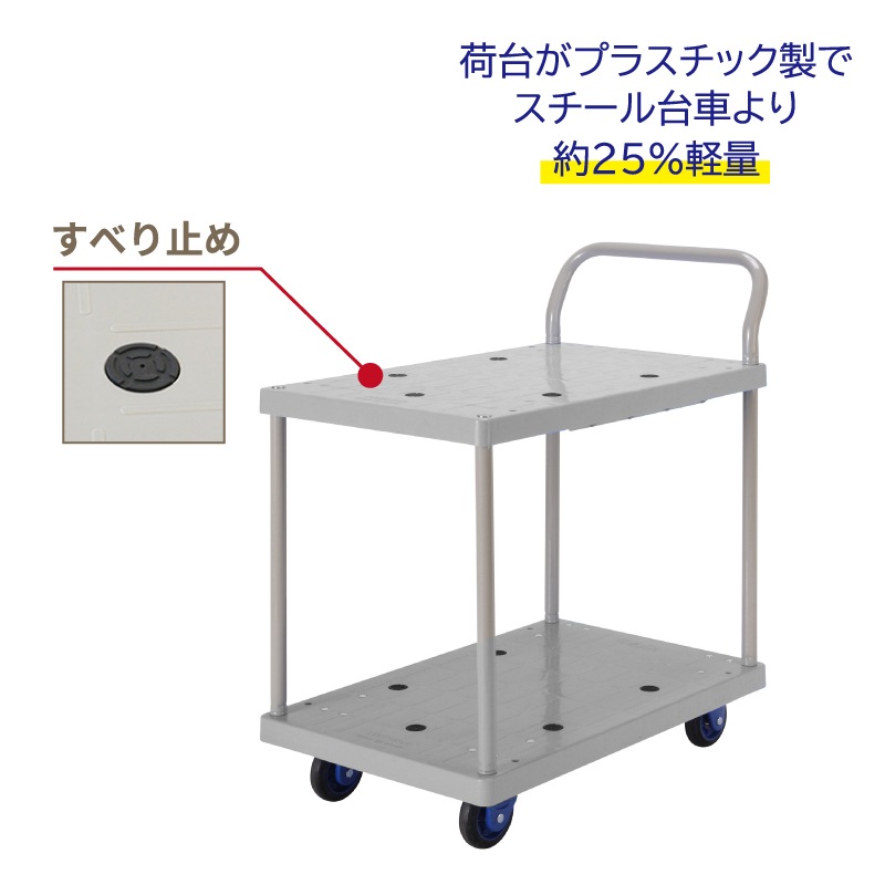 金象 静キャリー NP-150L 2段式 片ハンドル式 フットブレーキ付