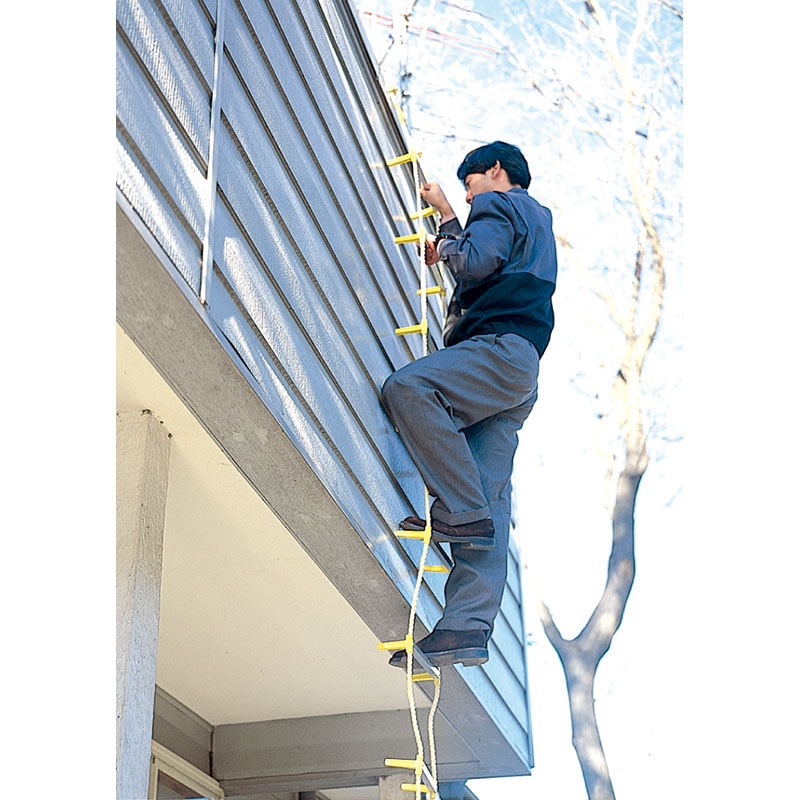 八ツ矢工業 アルミ縄はしご 20m 120492