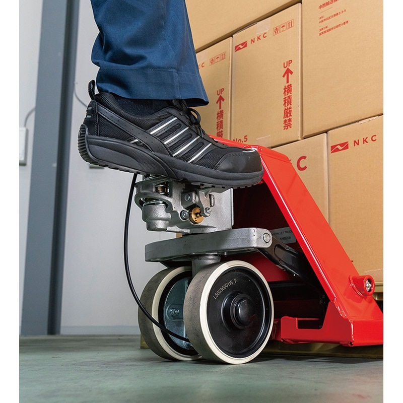 中西金属工業 NKC ハンドパレットトラック NEL15-58 低床式