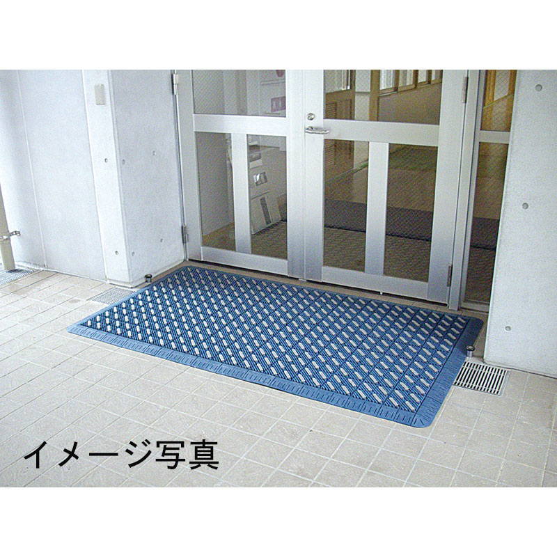 テラモト カラーブラッシュ 緑 ふち付 600×900mm MR0962401