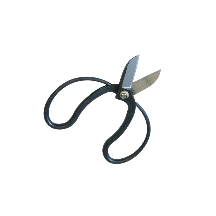 宝長久寛文作 古流鋏 鋼付 165mm