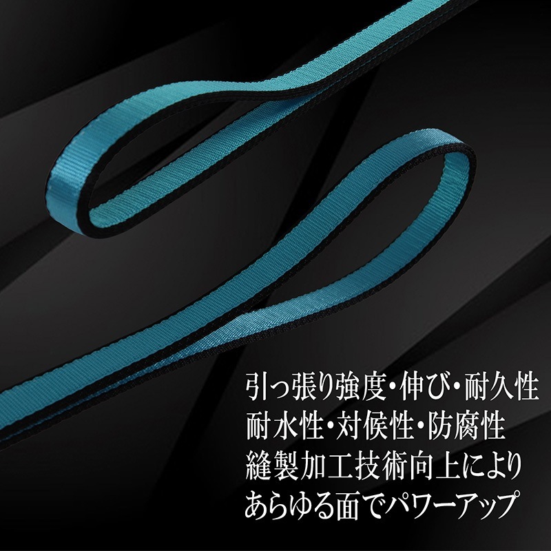 フリーク 81020 FREAK JIS3 スリングベルトＥ型 使用荷重1250kg 幅35mm 長さ2m 吊具