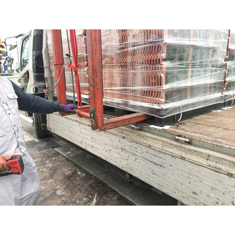 三甲 サンコー プラスチックパレット2方差し片面使用型 LX-1111D2-5 ブルー