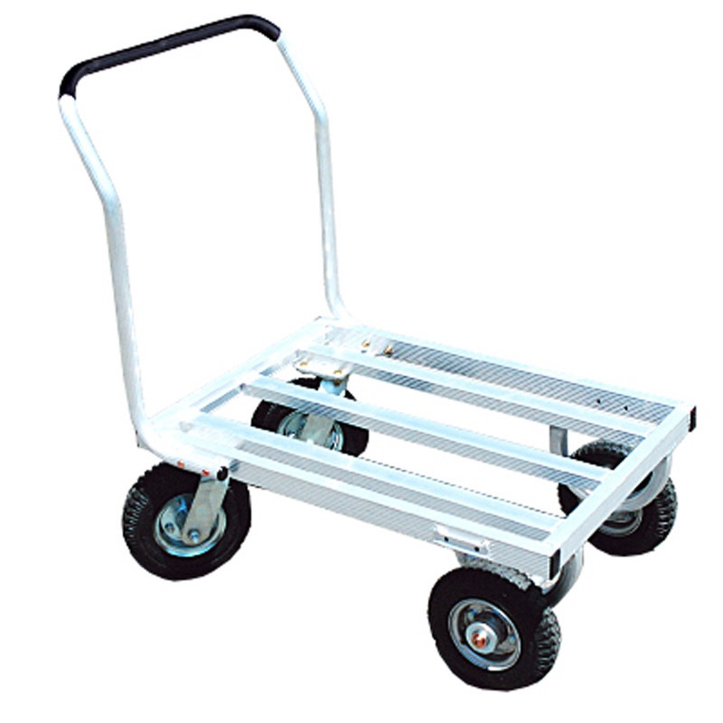 ハラックス 愛菜号 アルミ製ハウスカー 2輪自在タイプ CHJ-700 エアータイヤ