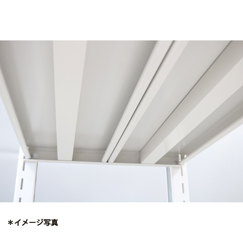 スチールラック 業務用 高さ120 幅120 奥行70cm 天地 3段 単体 中量 AMBH型 耐荷重 500kg/段 収納棚 棚 スチール棚 ラック 日本製 アサカ ホワイト グレー 大型収納 店舗 倉庫 整理棚 事務所 物品棚 バックヤード 強力 組立ラック