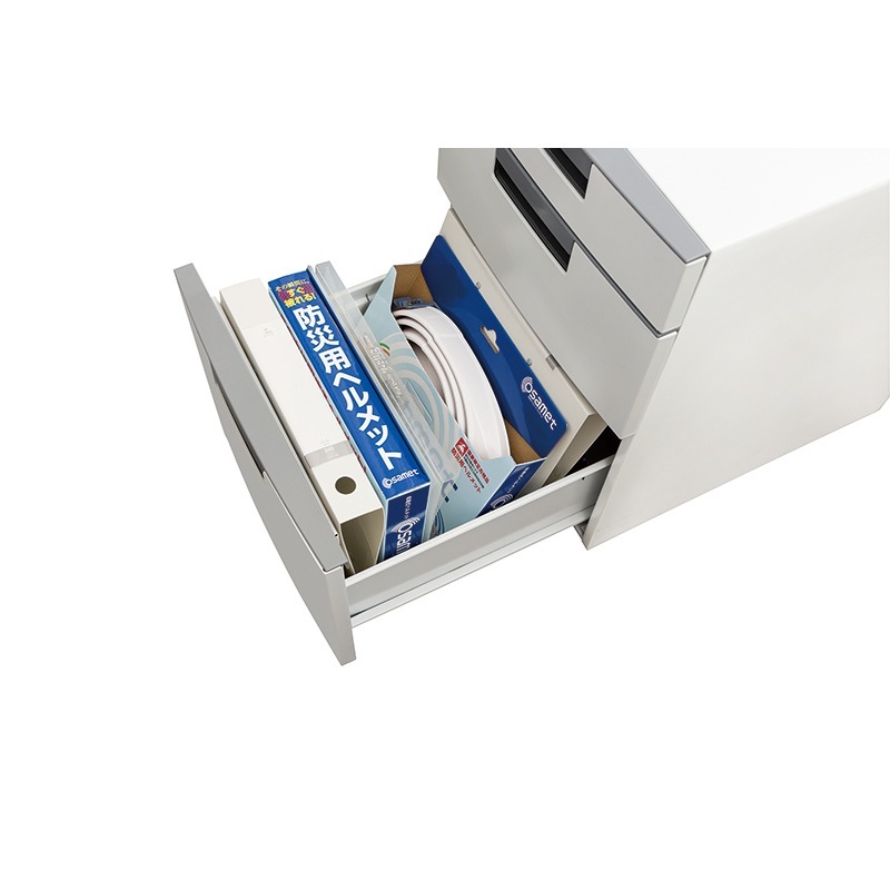 加賀産業 オサメット ブルー KGO-1-07-S 収縮式防災用ヘルメット