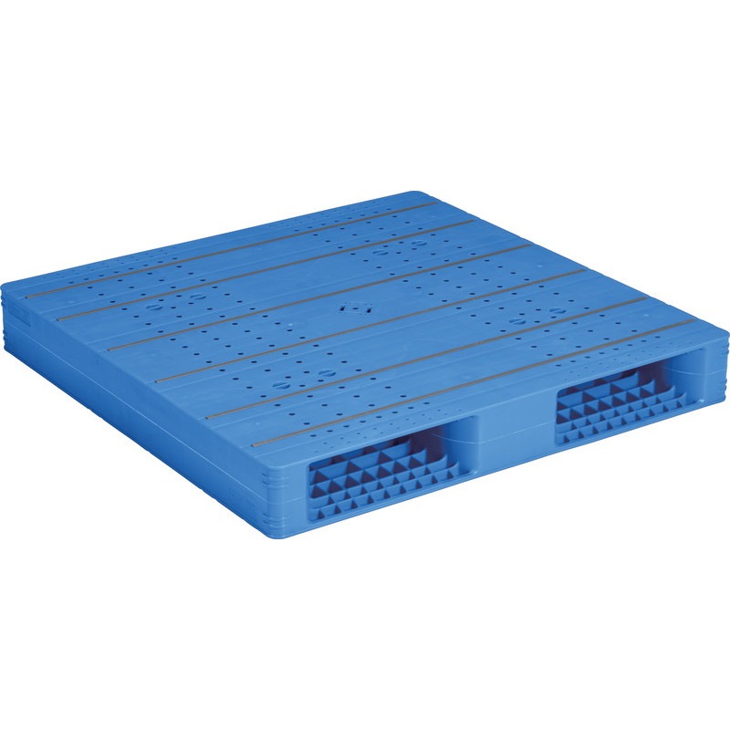 三甲 サンコー プラスチックパレット2方差し両面使用型 LX-1111R2-8 ブルー