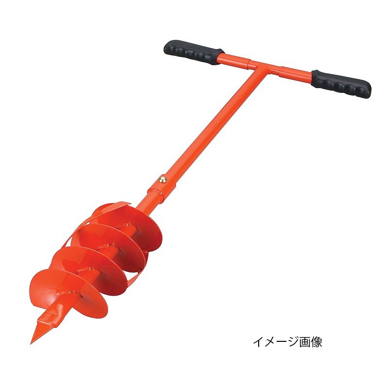東亜インターシステム スパイラルボーラー 取替式 50mm 穴掘り 杭 回転