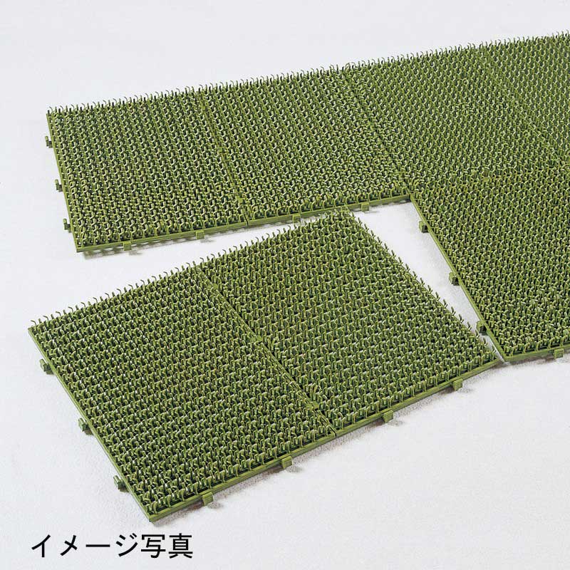 テラモト スパイクターフ 緑 450×600mm MR0070201
