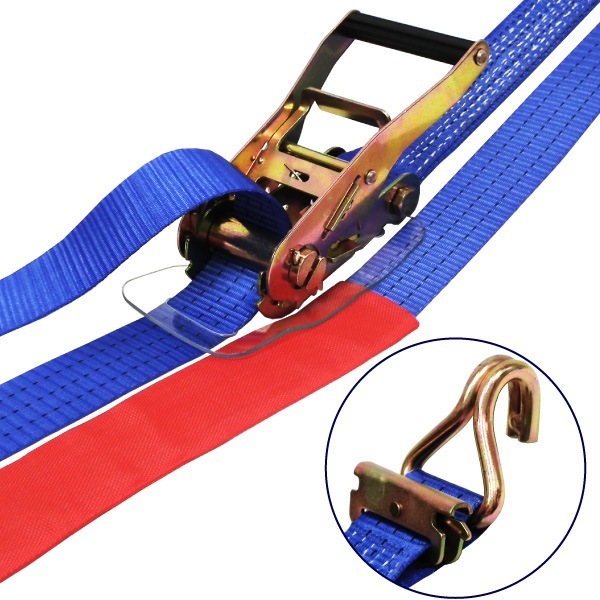 フリーク 75827 FREAK ラッシングベルト青 レール1ton/Jフック1.5ton 幅50mm×長さ1+3m 荷締機