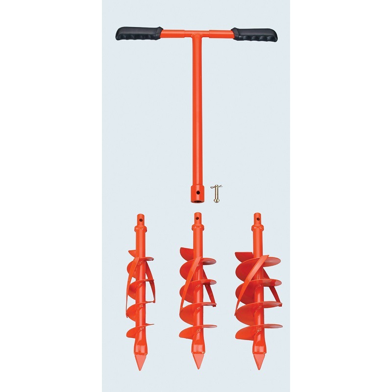 東亜インターシステム スパイラルボーラー 取替式 100mm 穴掘り 杭 回転