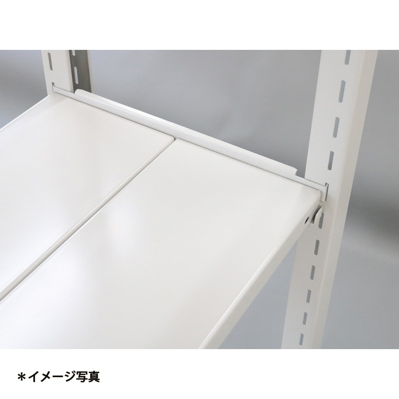スチールラック 業務用 高さ120 幅150 奥行48cm 天地 3段 増連 中量 AMBL型 耐荷重 300kg/段 収納棚 棚 スチール棚 ラック 日本製 アサカ ホワイト グレー 大型収納 店舗 倉庫 整理棚 事務所 物品棚 バックヤード 強力 組立ラック