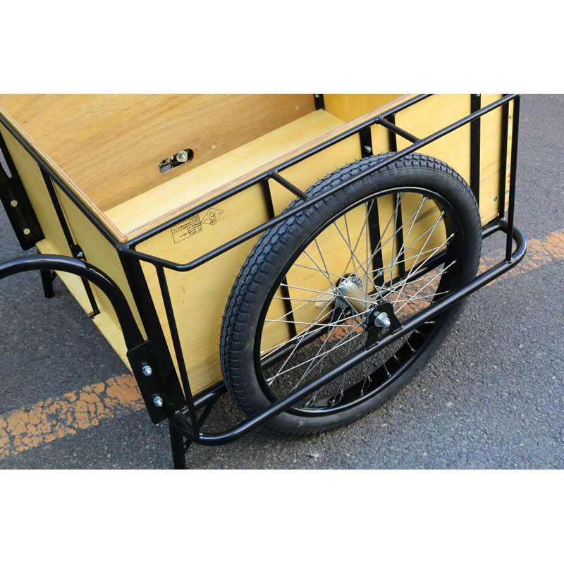 大成車輌 1号リヤカー 5面板張り 空気入り車輪