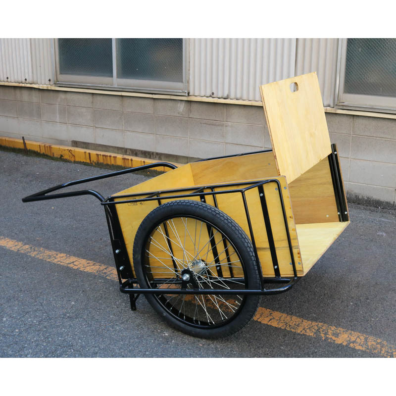 大成車輌 1号リヤカー 5面板張り 空気入り車輪