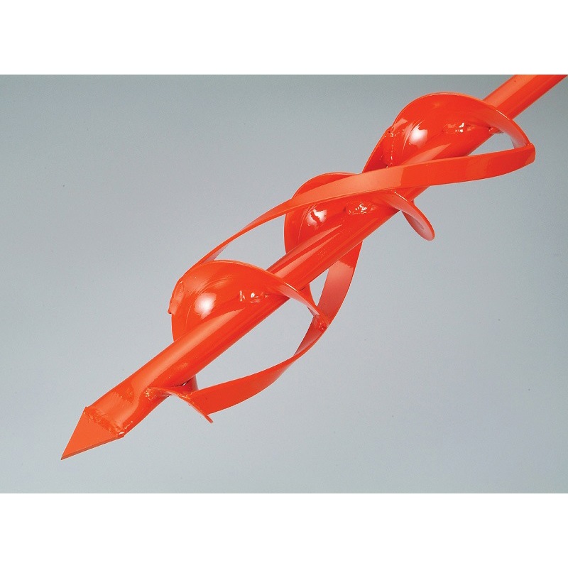 東亜インターシステム スパイラルボーラー 取替式 125mm 穴掘り 杭 回転