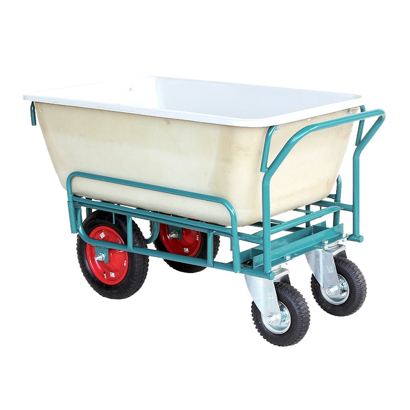 ハラックス スチール飼料運搬車 飼料用4型 4輪車 SSM-240-4 ｜金象印の