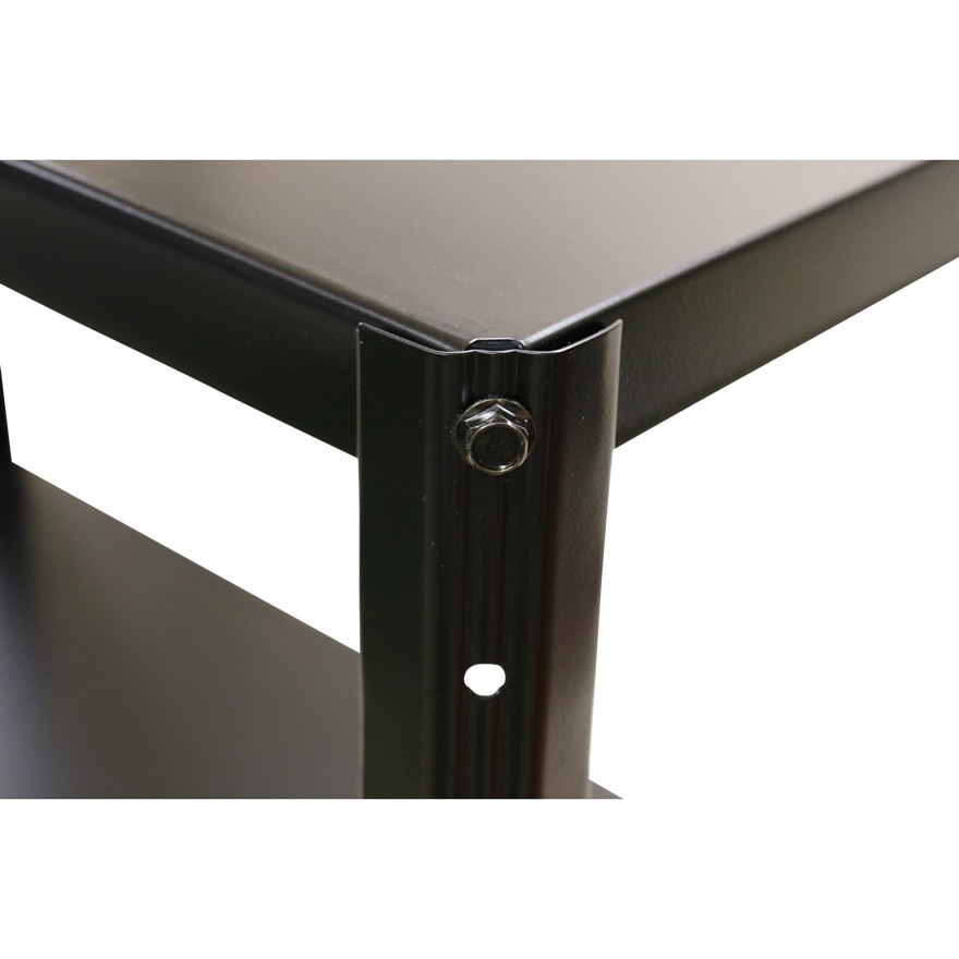 ニューファンシーラック 3BM 幅61 奥行41 高さ73cm 天地 3段 黒 ブラック 耐荷重50kg/段 スチールラック