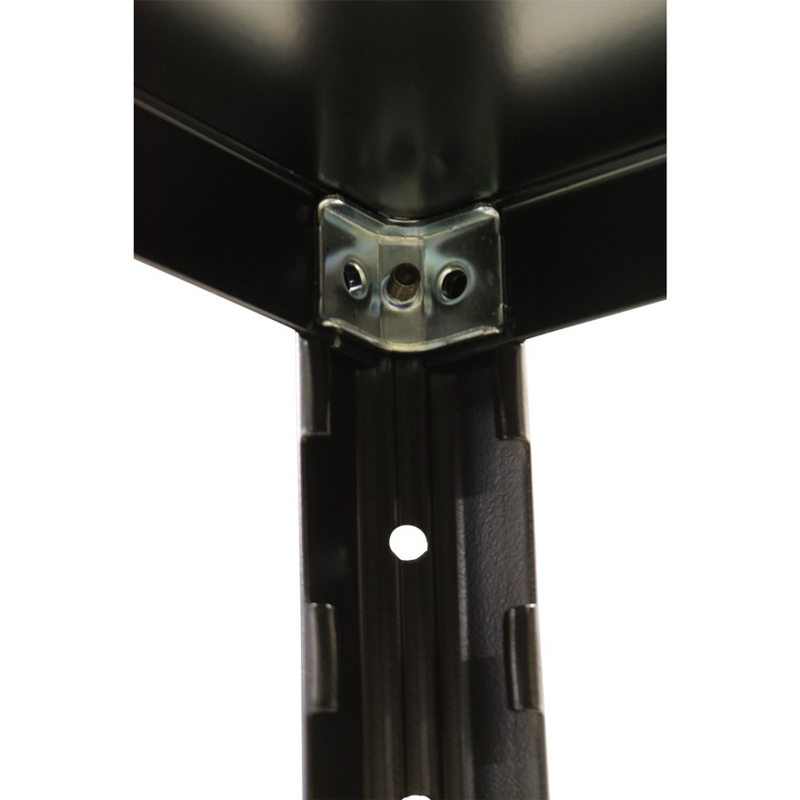 ニューファンシーラック 3BM 幅61 奥行41 高さ73cm 天地 3段 黒 ブラック 耐荷重50kg/段 スチールラック