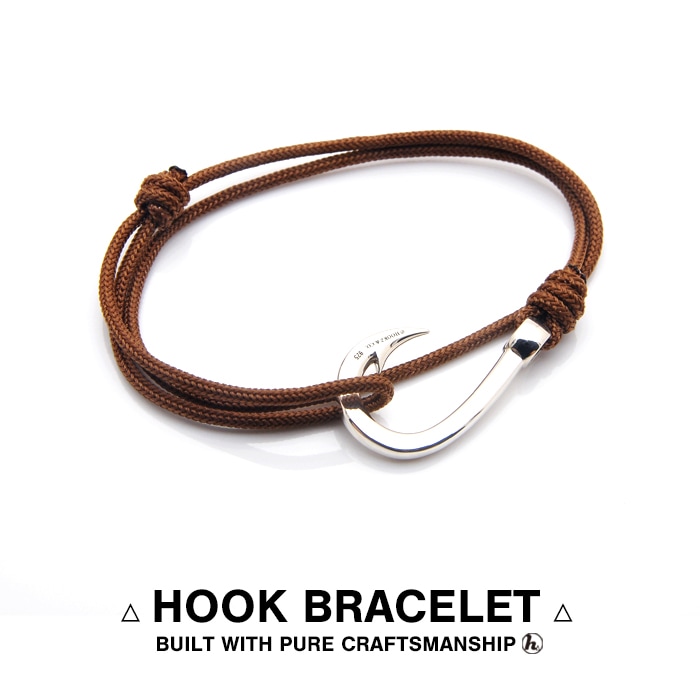 釣り針ブレスレットプレーン/HOOKZ