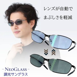 昼夜兼用 ネオコントラスト×調光レンズ サングラス