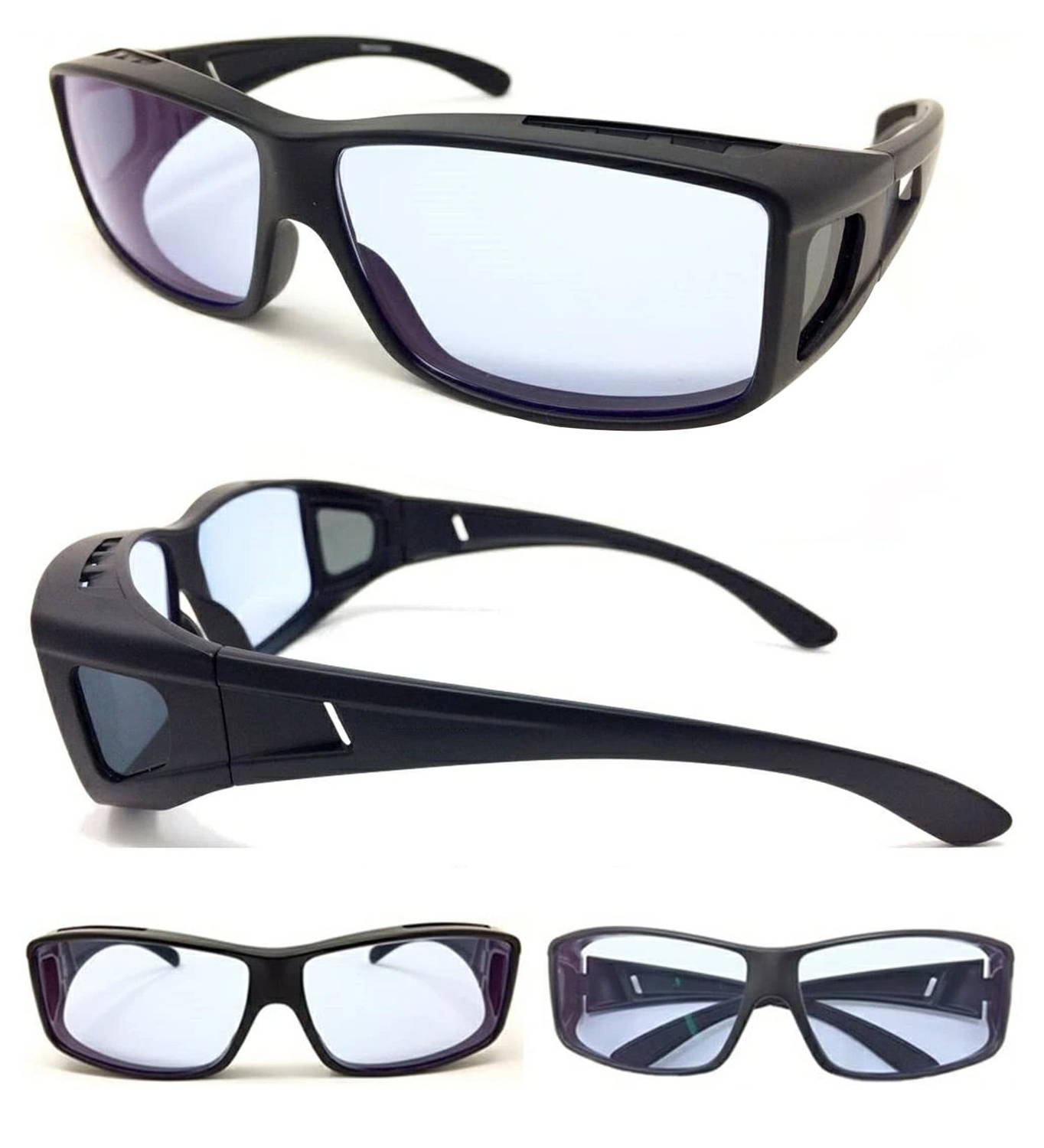 2本組 ネオコントラスト + 偏光レンズ オーバーグラス | スポーツ