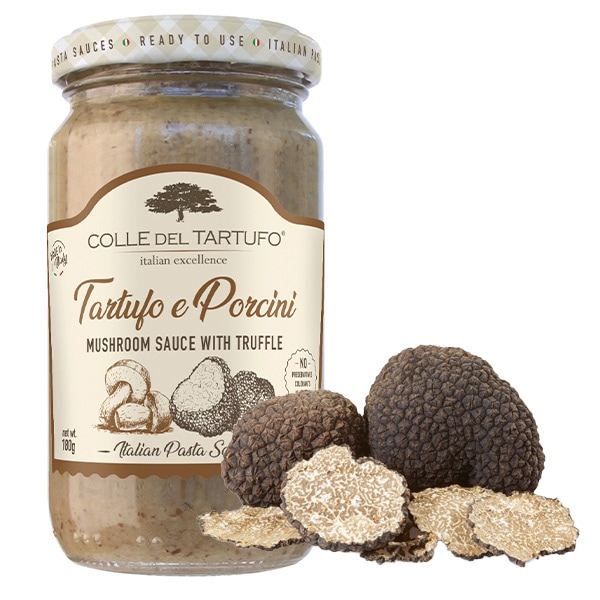 【世界のお土産】（送料はまとめ買いがお得！） イタリア 土産 コレ・デル・タルトゥフォ (COLLE DEL TARTUFO) トリュフ＆マッシュルームソース