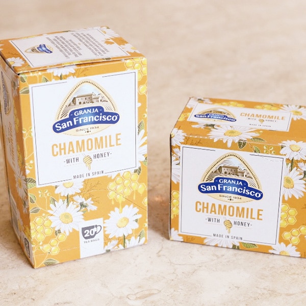 【世界のお土産】（送料はまとめ買いがお得！） スペイン 土産 グランハ・サンフランシスコ はちみつカモミールティー
