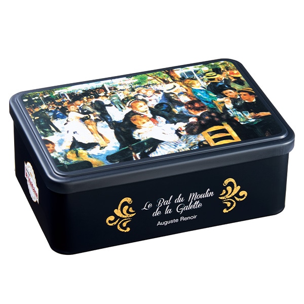 【世界のお土産】（送料はまとめ買いがお得！） フランス 土産 ラ・トリニテーヌ ルノワール柄 クッキー (厚焼きパレット＆薄焼きガレット)