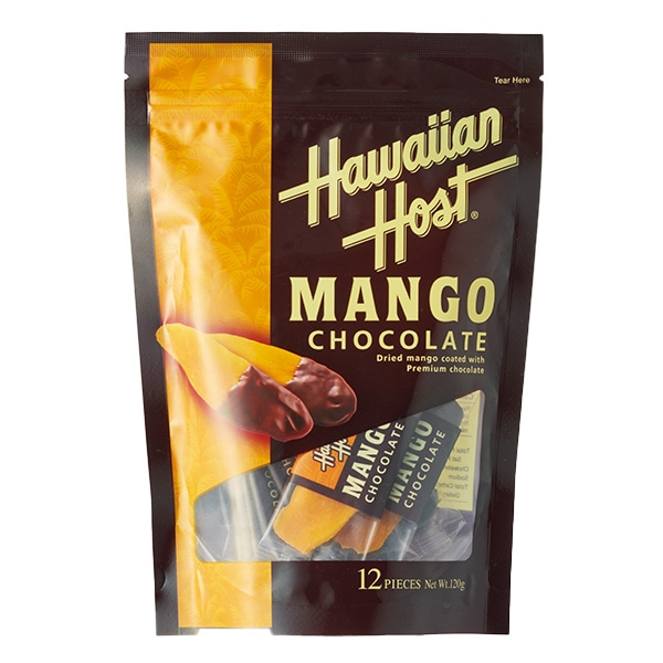 【世界のお土産】（送料はまとめ買いがお得！）ハワイ 土産 ハワイアンホースト ドライマンゴーチョコレート