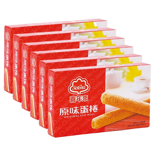 【世界のお土産】（送料はまとめ買いがお得！） 台湾 土産 エッグロール 6箱セット