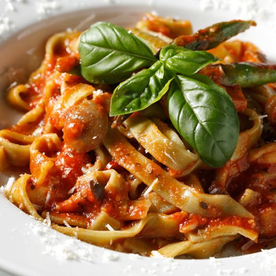 【日本各地のお土産】（送料はまとめ買いがお得！）北海道「ノースファームストック」 パスタ・タリアテッレ(ほうれん草／90ｇ）