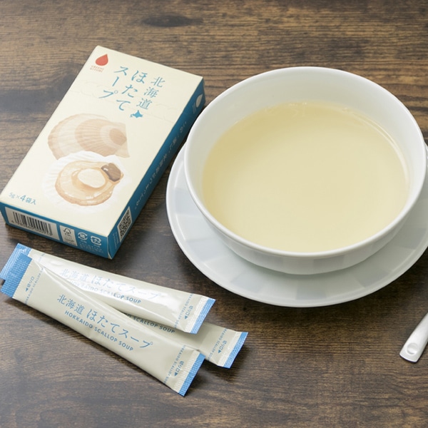 【日本各地のお土産】（送料はまとめ買いがお得！）北海道　「GREENS KITAMI」 北海道ほたてスープ12袋入（5ｇ×12袋）
