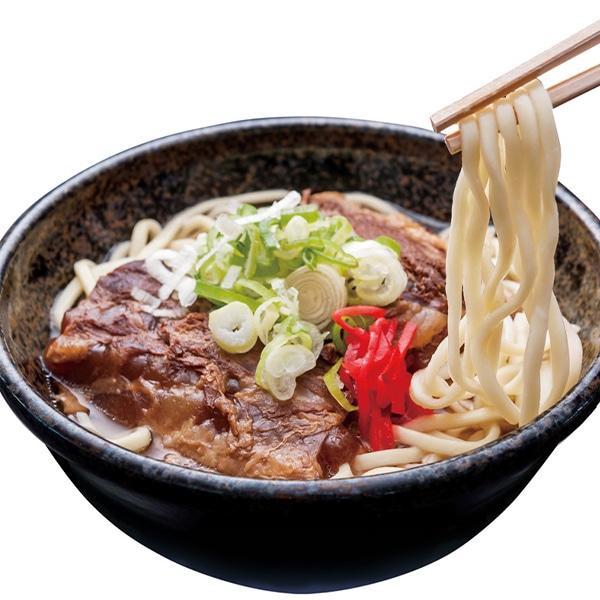 【日本各地のお土産】（送料はまとめ買いがお得！）沖縄　ソーキそば生めん1食袋（110g）