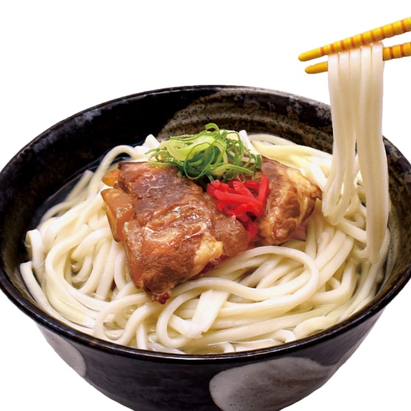 【日本各地のお土産】（送料はまとめ買いがお得！）沖縄　 宮古ソーキそば生めん1食袋（110g）