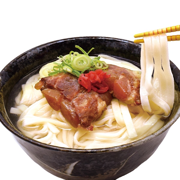 【日本各地のお土産】（送料はまとめ買いがお得！）沖縄　石垣ソーキそば生めん1食袋（110g）