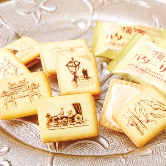 【日本各地のお土産】（送料はまとめ買いがお得！）横浜　横濱バターサンド（16個入）